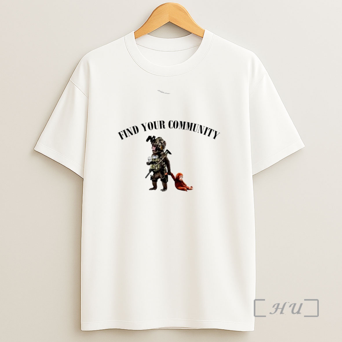 Officials Punch The Monkey Find Your Community Shirt Sweatshirt Tee