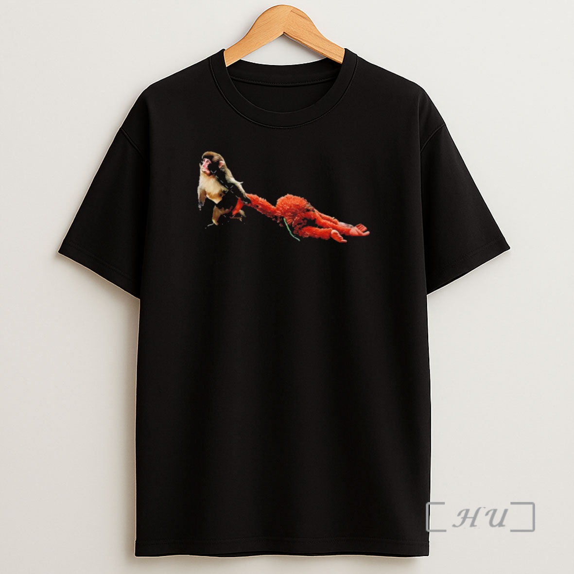 Officials Punch Baby Monkey Emotional Plush Toy Vintage Shirt Sweatshirt Tee