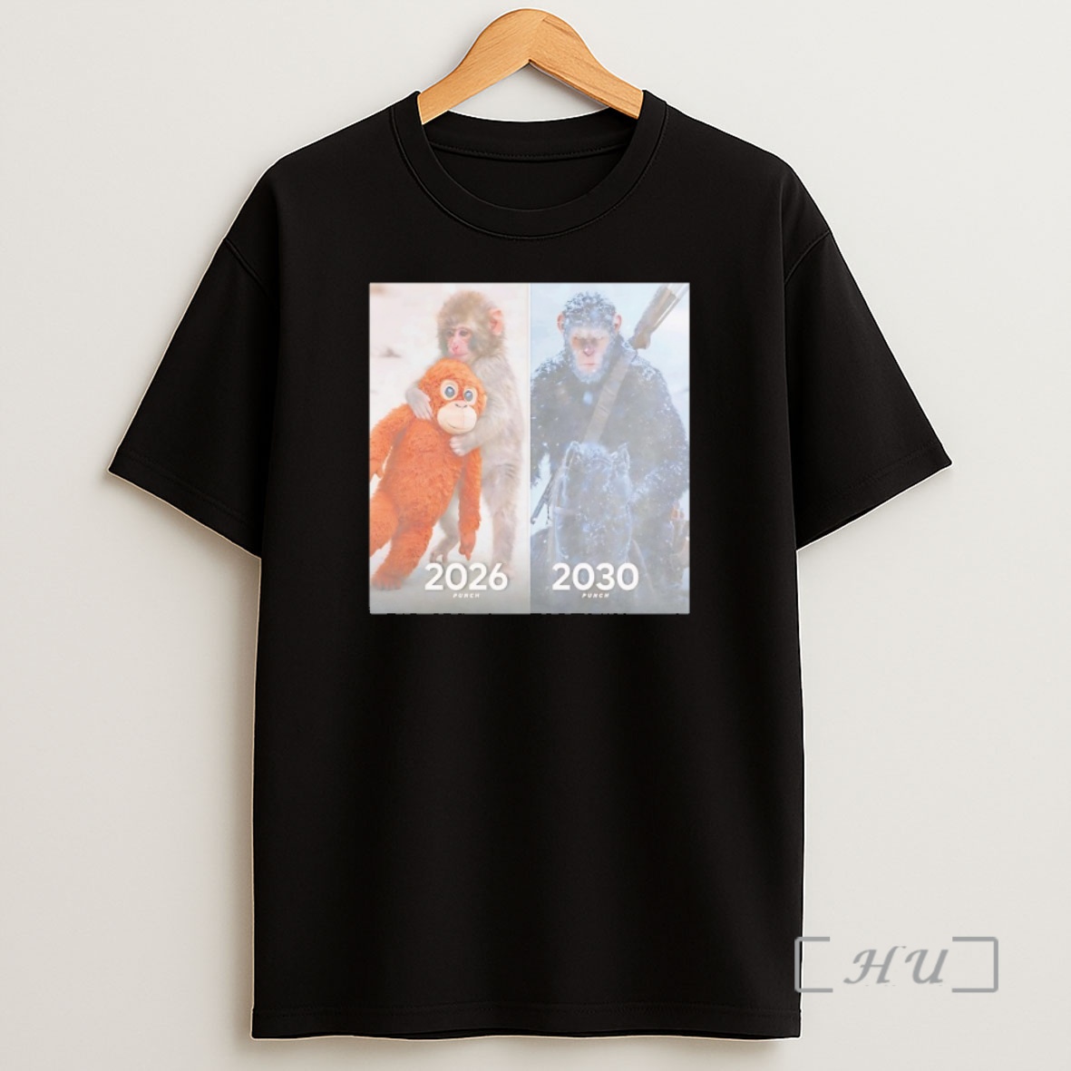Officials Punch In 2026 And 2030 Monkey Meme Shirt Sweatshirt Tee