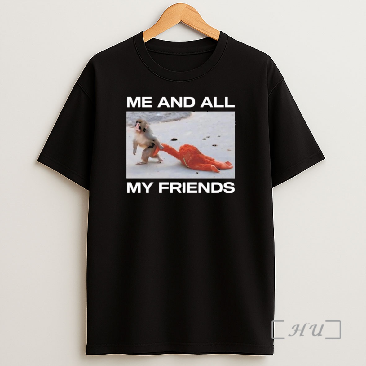 Officials Punch Kun Monkey Me And All My Friends Shirt Sweatshirt Tee