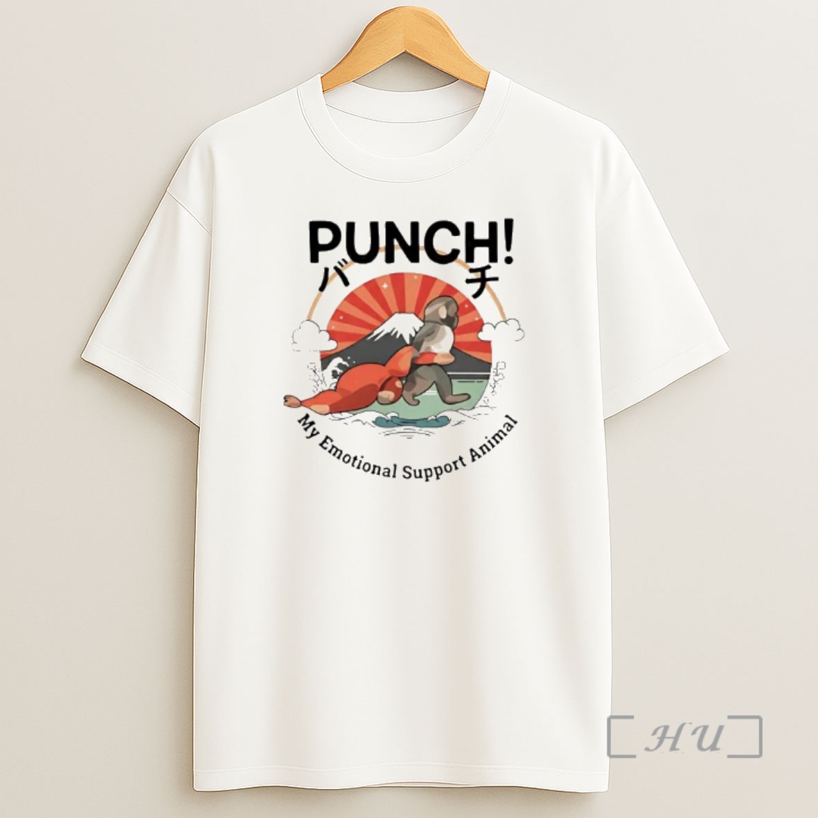 Officials Punch Kun Monkey My Emotional Support Animal Shirt Sweatshirt Tee
