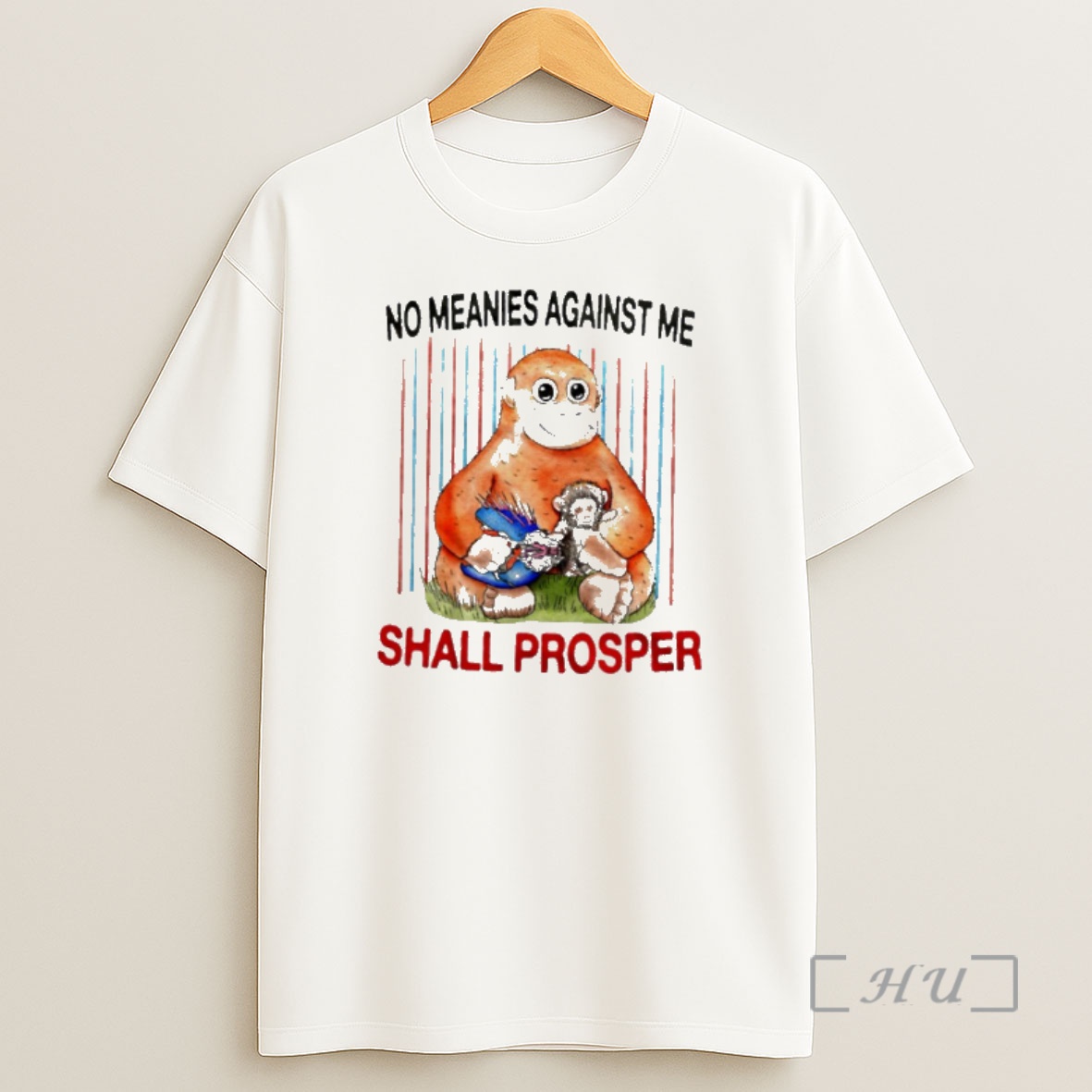 Officials Punch Monkey No Meanies Against Me Shall Prosper Shirt Sweatshirt Tee