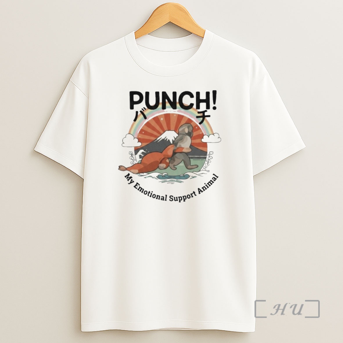 Officials Punch The Monkey My Emotional Support Animal Shirt Sweatshirt Tee