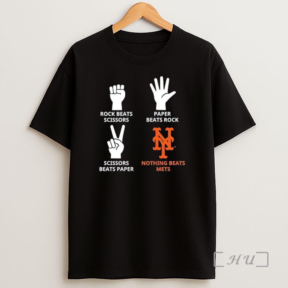 Officials Rock Beats Scissors Paper Beats Rock Scissors Beats Paper Nothing Beats New York Mets Shirt Sweatshirt Tee