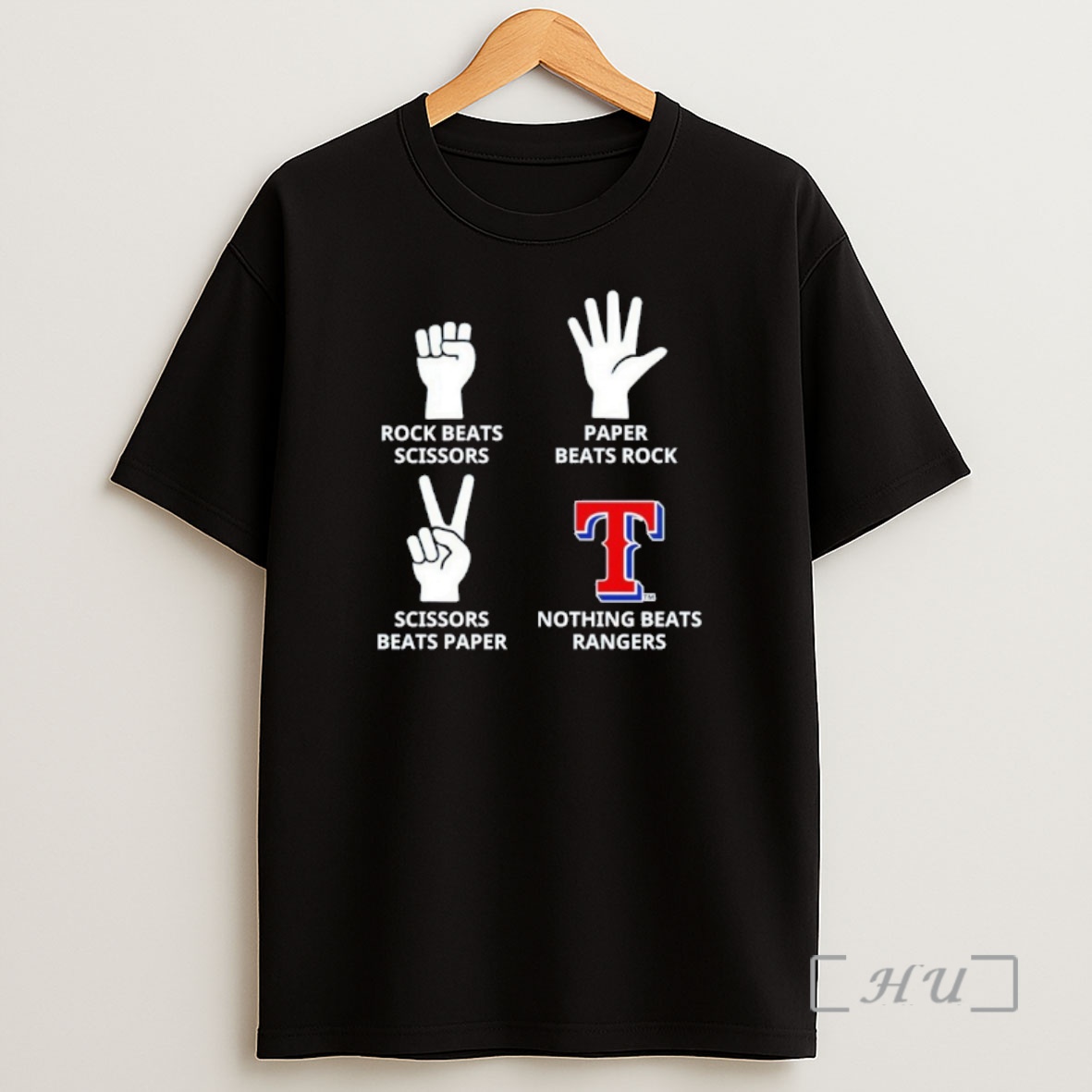 Officials Rock Beats Scissors Paper Beats Rock Scissors Beats Paper Nothing Beats Texas Rangers Shirt Sweatshirt Tee