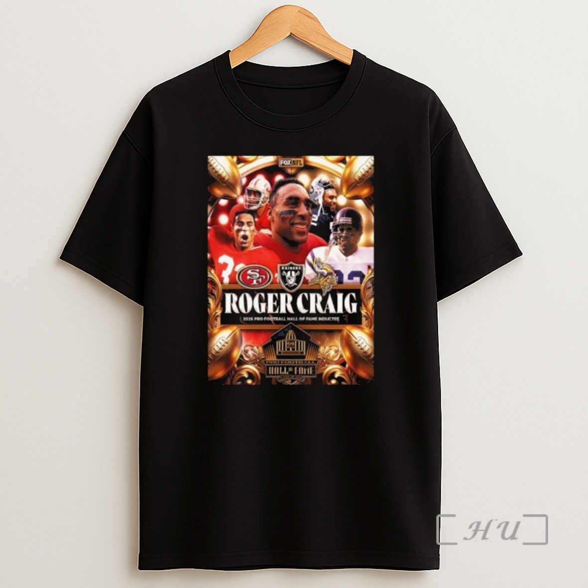 Officials Roger Craig Nfl 2026 Pro Football Hall Of Fame Inductee Shirt Sweatshirt Tee