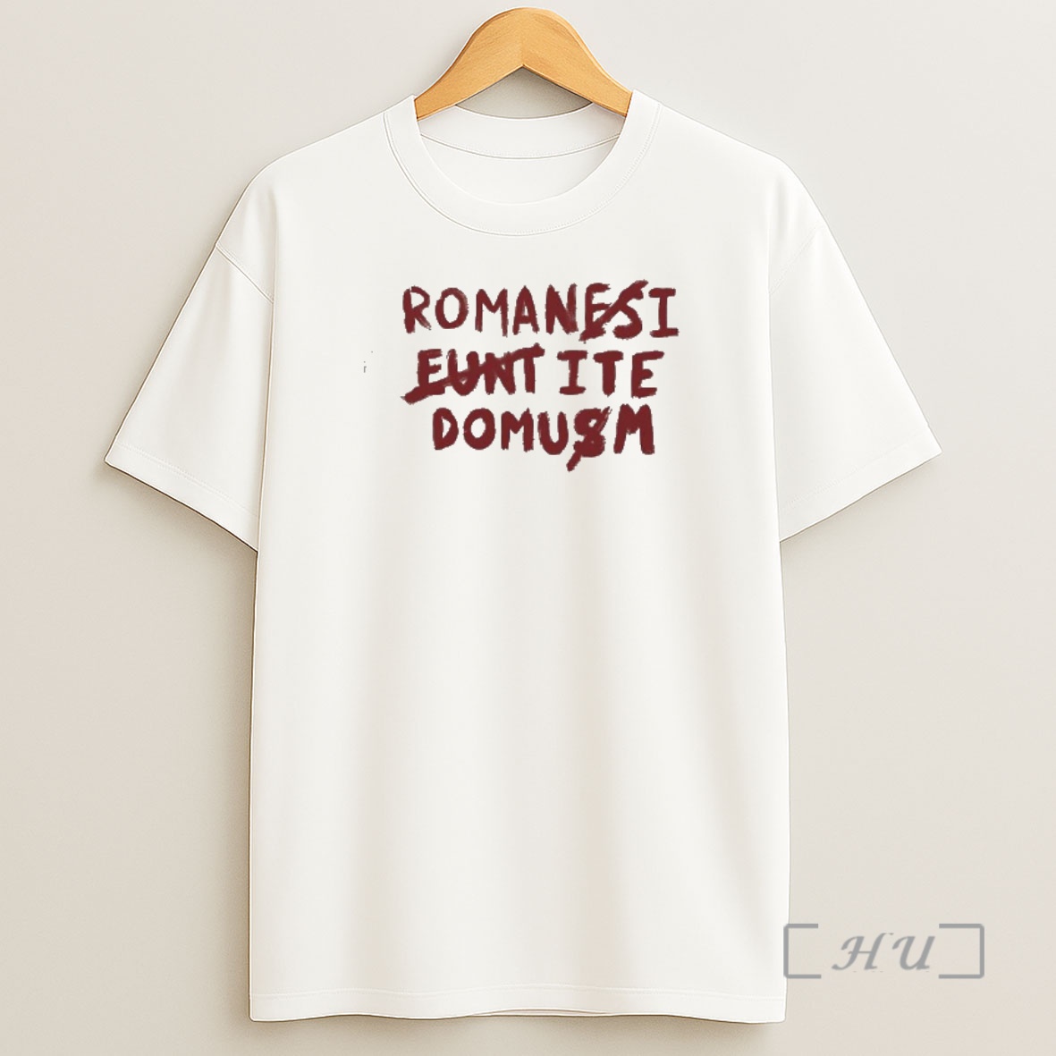 Officials Romanes Eunt Ite Domum Red Paint Shirt Sweatshirt Tee