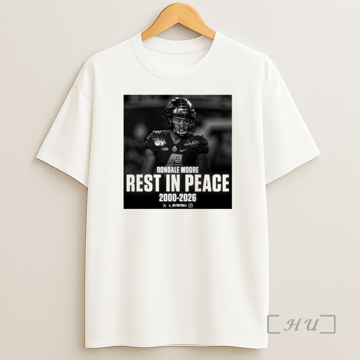 Officials Rondale Moore Rest In Peace 2000 2026 Shirt Sweatshirt Tee
