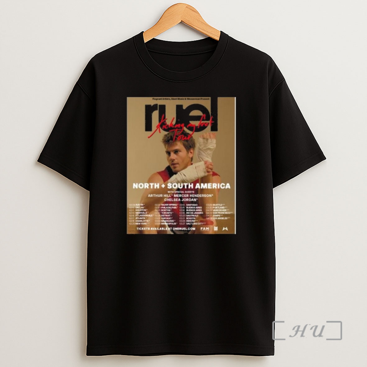 Officials Ruel North South America Tour 2026 Shirt Sweatshirt Tee