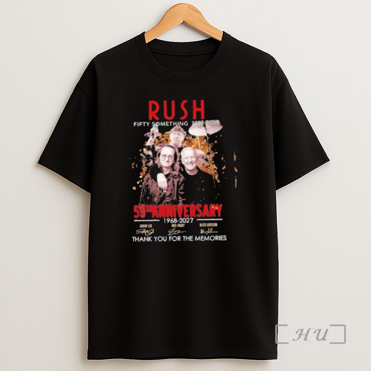 Officials Rush Fifty Something 2027 Tour 59th Anniversary 1968 2027 Shirt Sweatshirt Tee