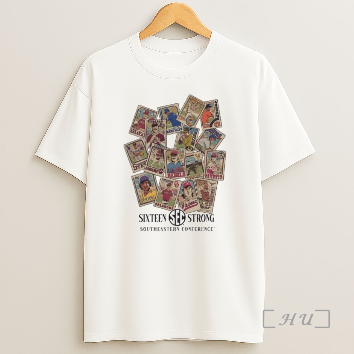 Officials Sec Baseball Card Shirt Sweatshirt Tee