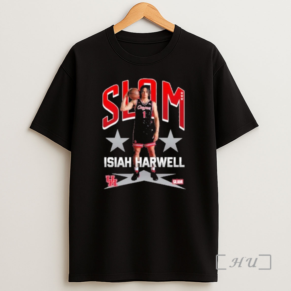 Officials Slam Houston Mens Basketball Isiah Harwell Remix Shirt Sweatshirt Tee