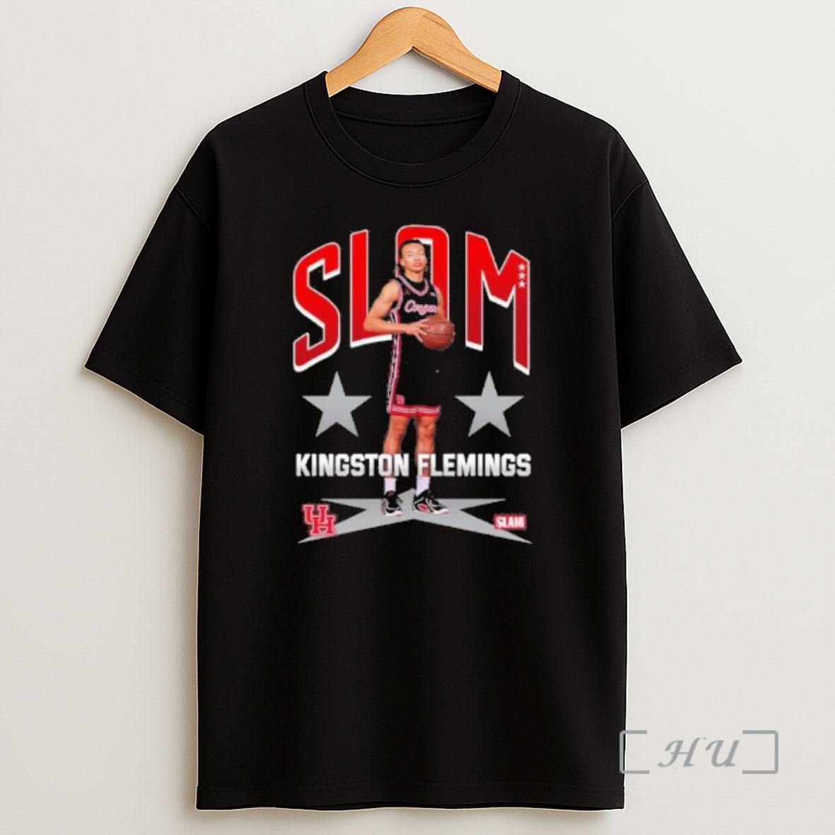 Officials Slam Houston Mens Basketball Kingston Flemings Remix Shirt Sweatshirt Tee