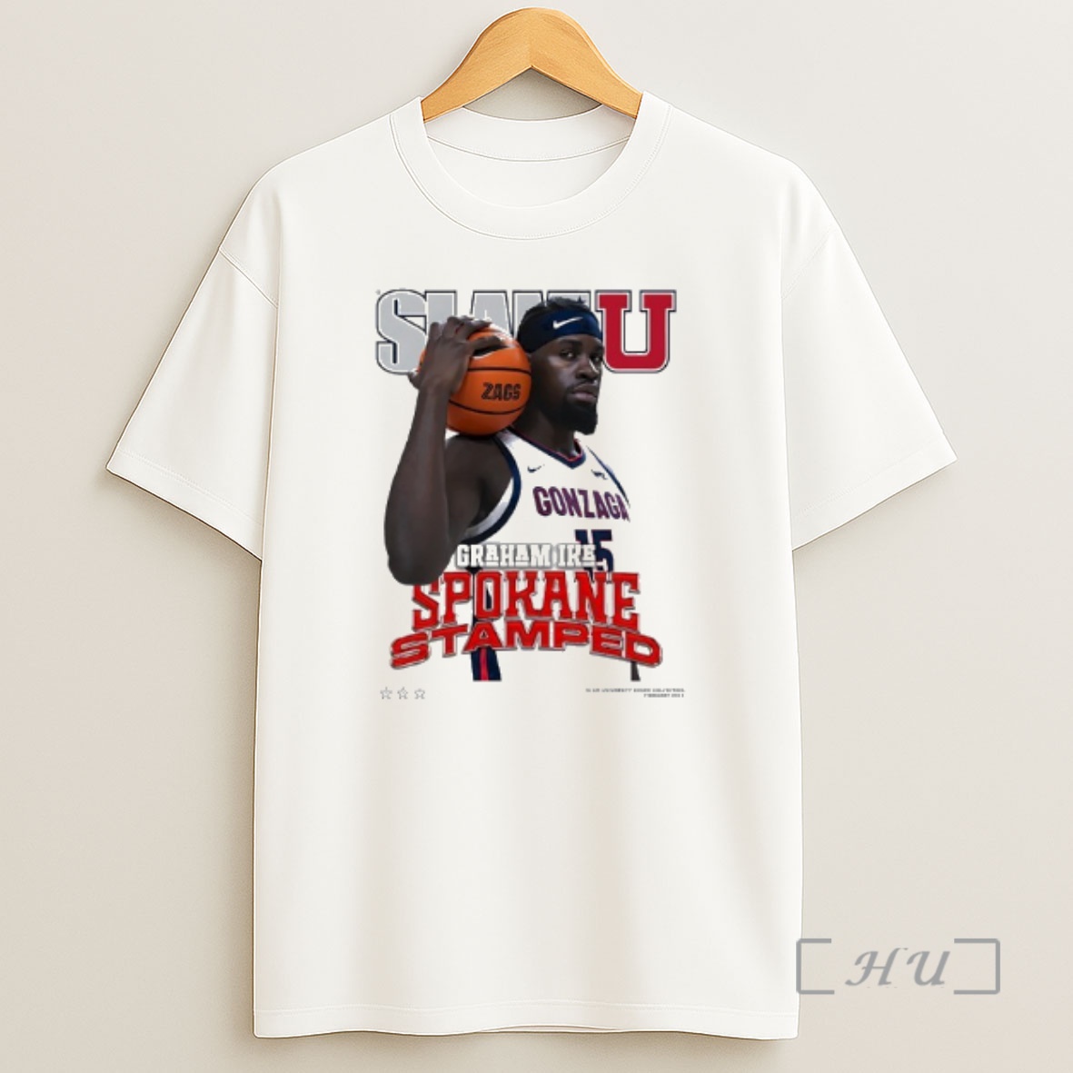 Officials Slamu Graham Ike Spokane Stamped Shirt Sweatshirt Tee
