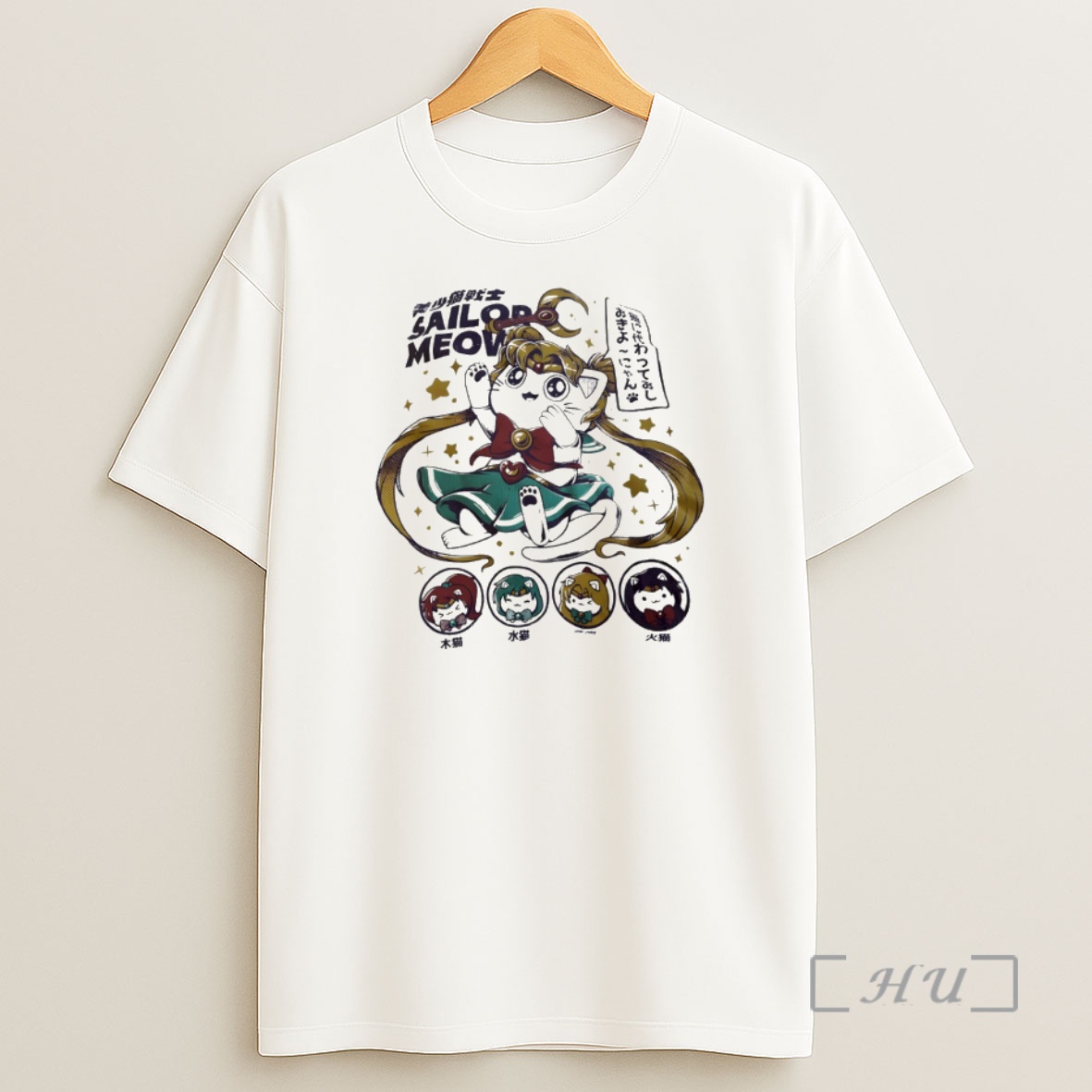 Officials Sailor Meow Sailor Moon Pampling Japan Vintage Shirt Sweatshirt Tee
