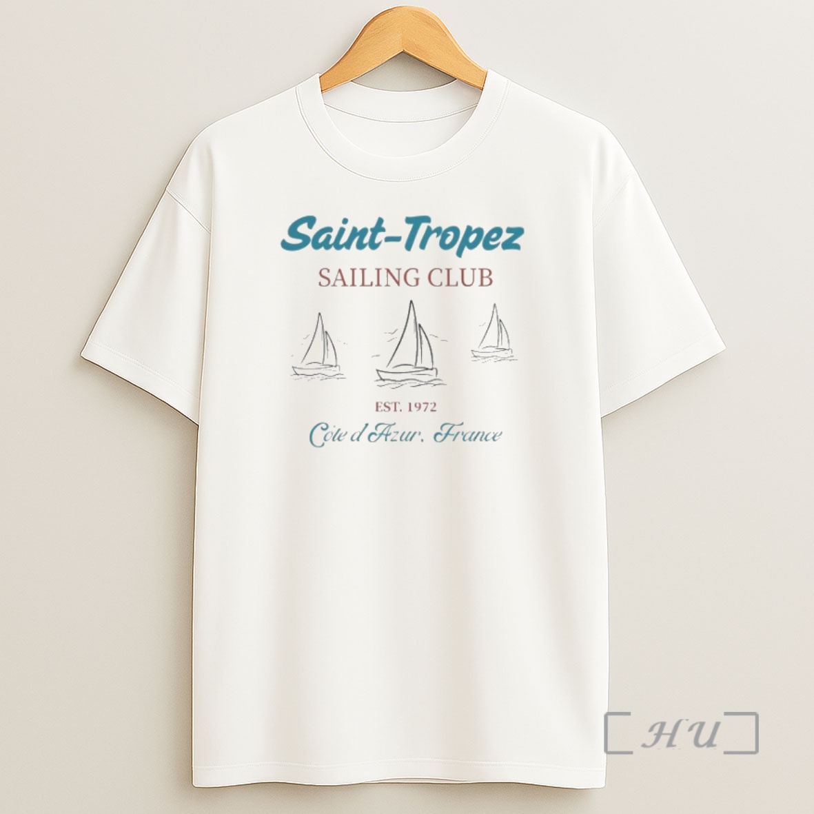 Officials Saint Tropez Sailing Club French Est 1972 Shirt Sweatshirt Tee