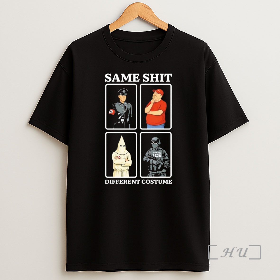 Officials Same Shit Different Costume Anti Fascist And Anti Trump Shirt Sweatshirt Tee