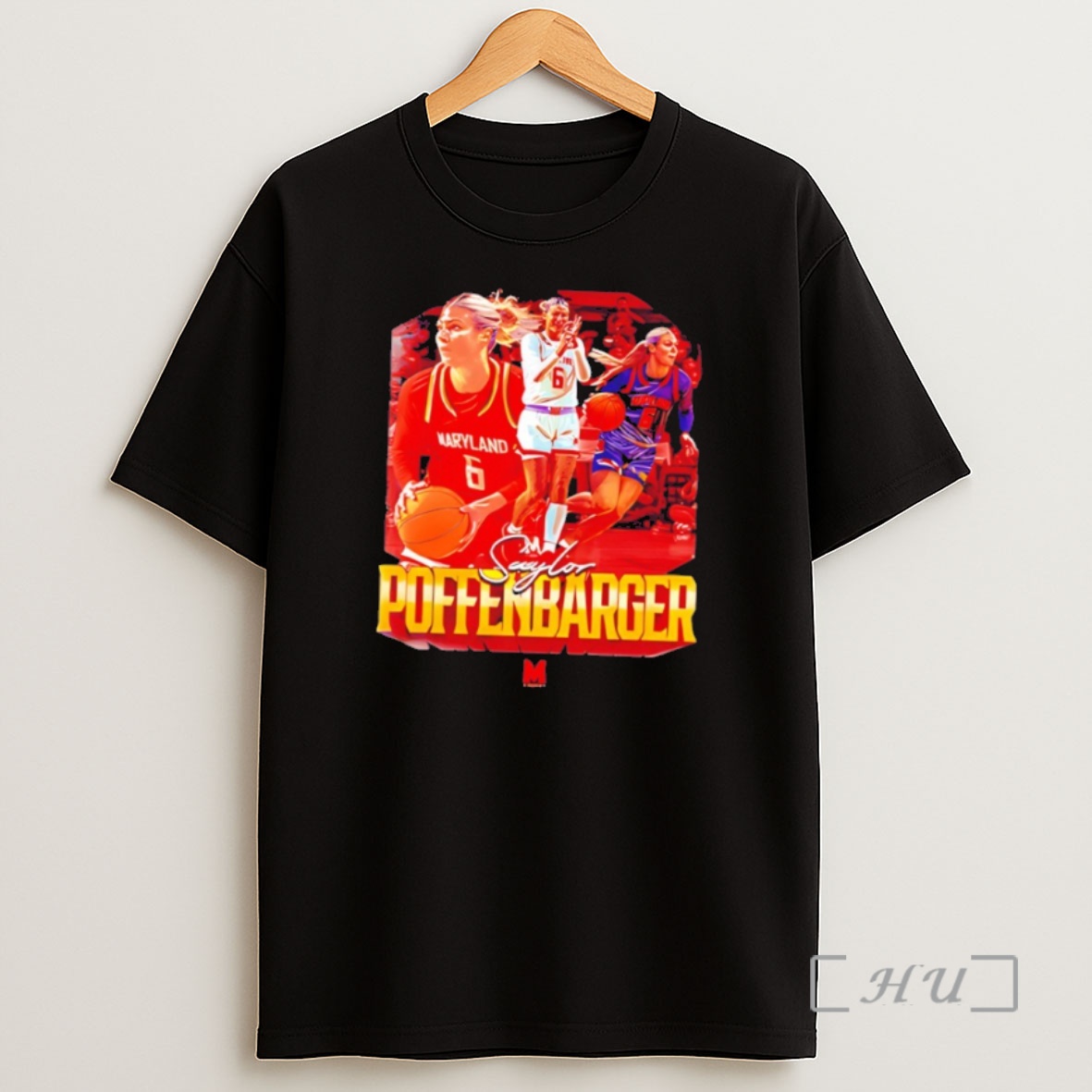Officials Saylor Poffenbarger Maryland Basketball Player Shirt Sweatshirt Tee