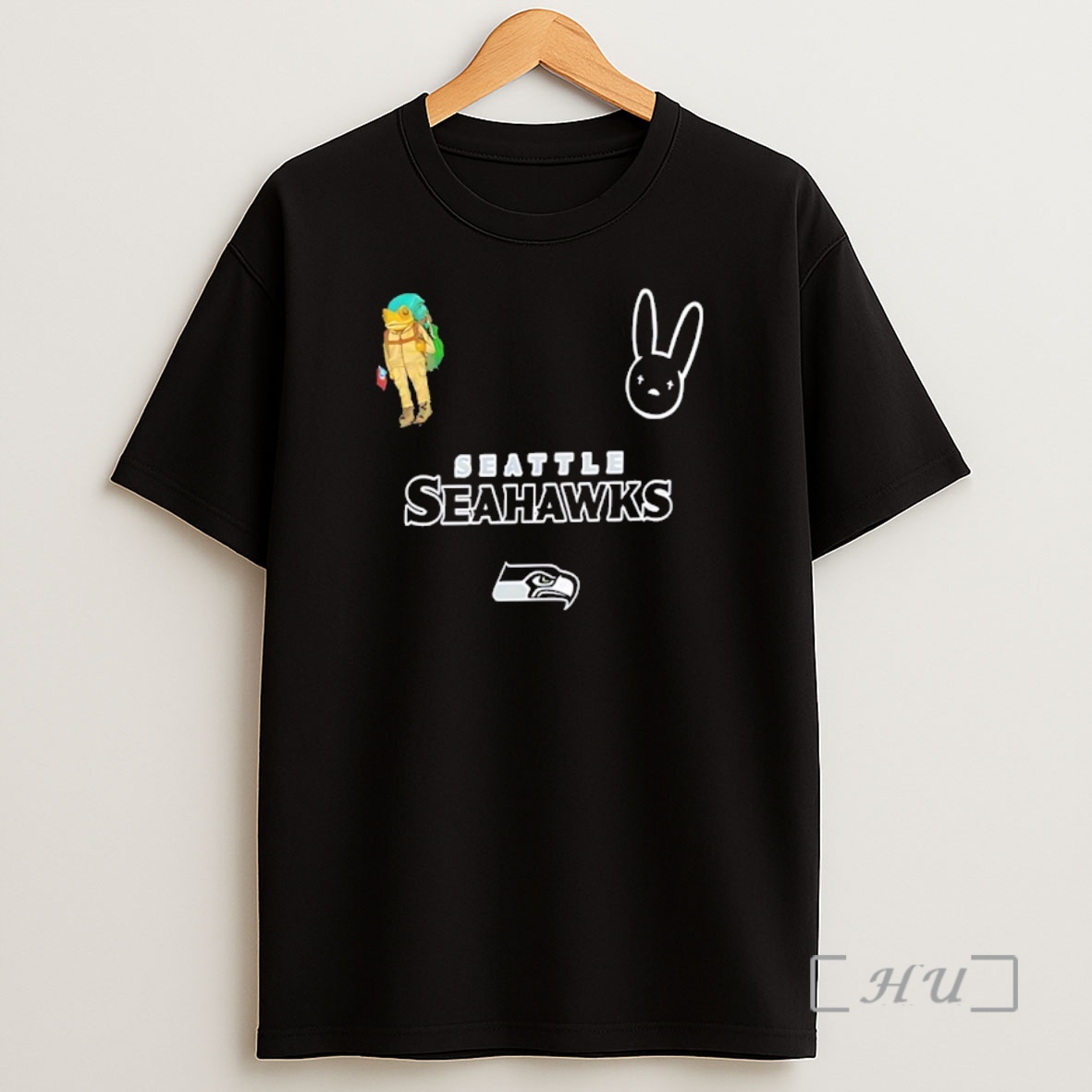 Officials Seattle Seahawk Bad Bunny Super Bowl 2026 Shirt Sweatshirt Tee