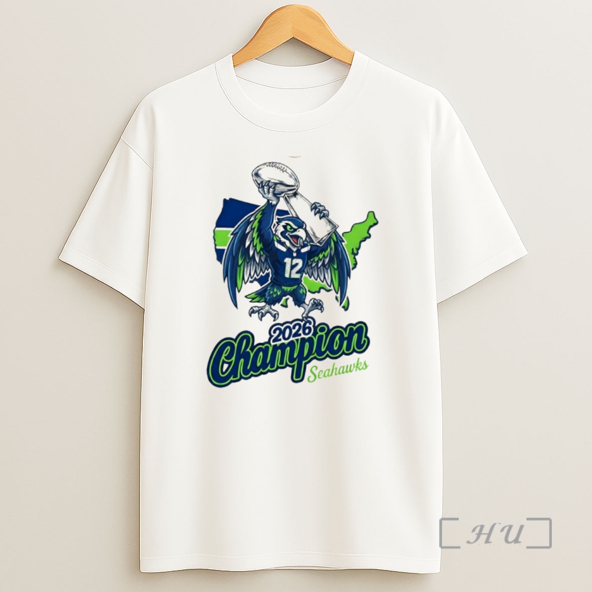 Officials Seattle Seahawks Football Mascot 12th 2026 Champion Shirt Sweatshirt Tee
