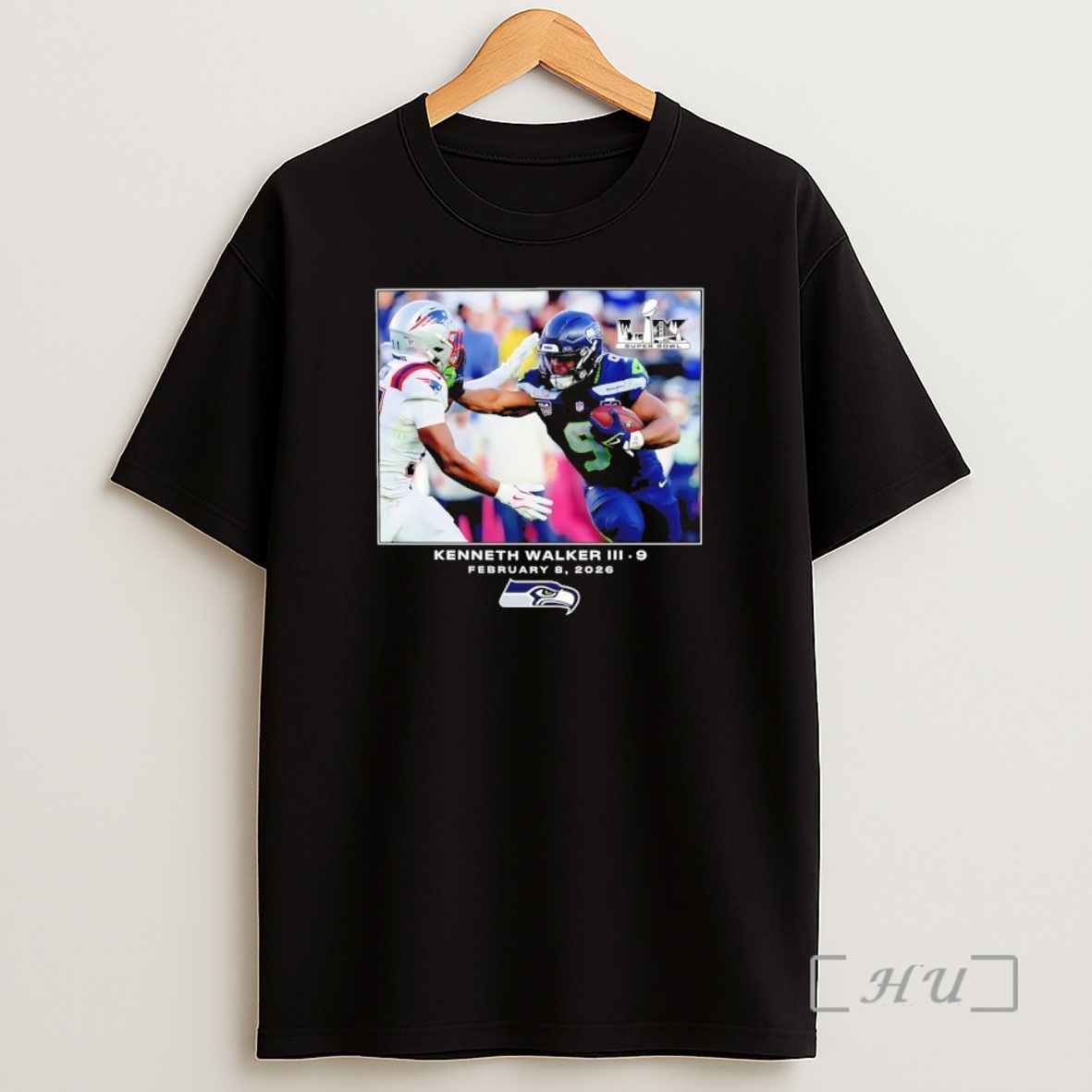 Officials Seattle Seahawks Kenneth Walker Iii Nfl Flash Features Super Bowl Lx Shirt Sweatshirt Tee