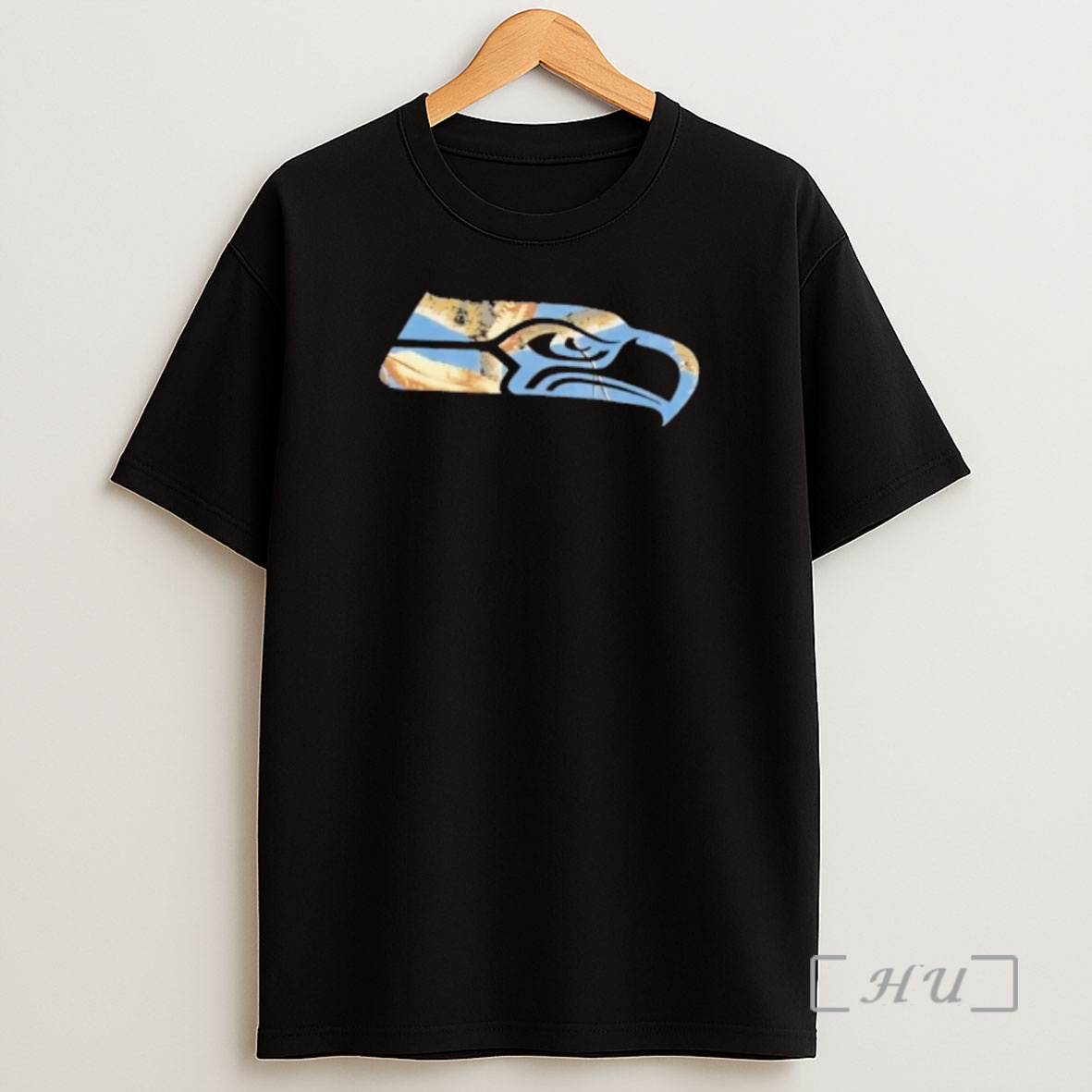 Officials Seattle Seahawks Nfl Logo Eagle Mountain Landscape Art Shirt Sweatshirt Tee