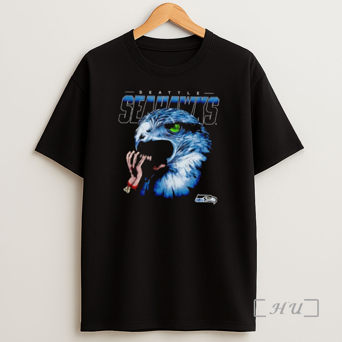 Officials Seattle Seahawks Osprey Head Severed Hand Bone Shirt Sweatshirt Tee