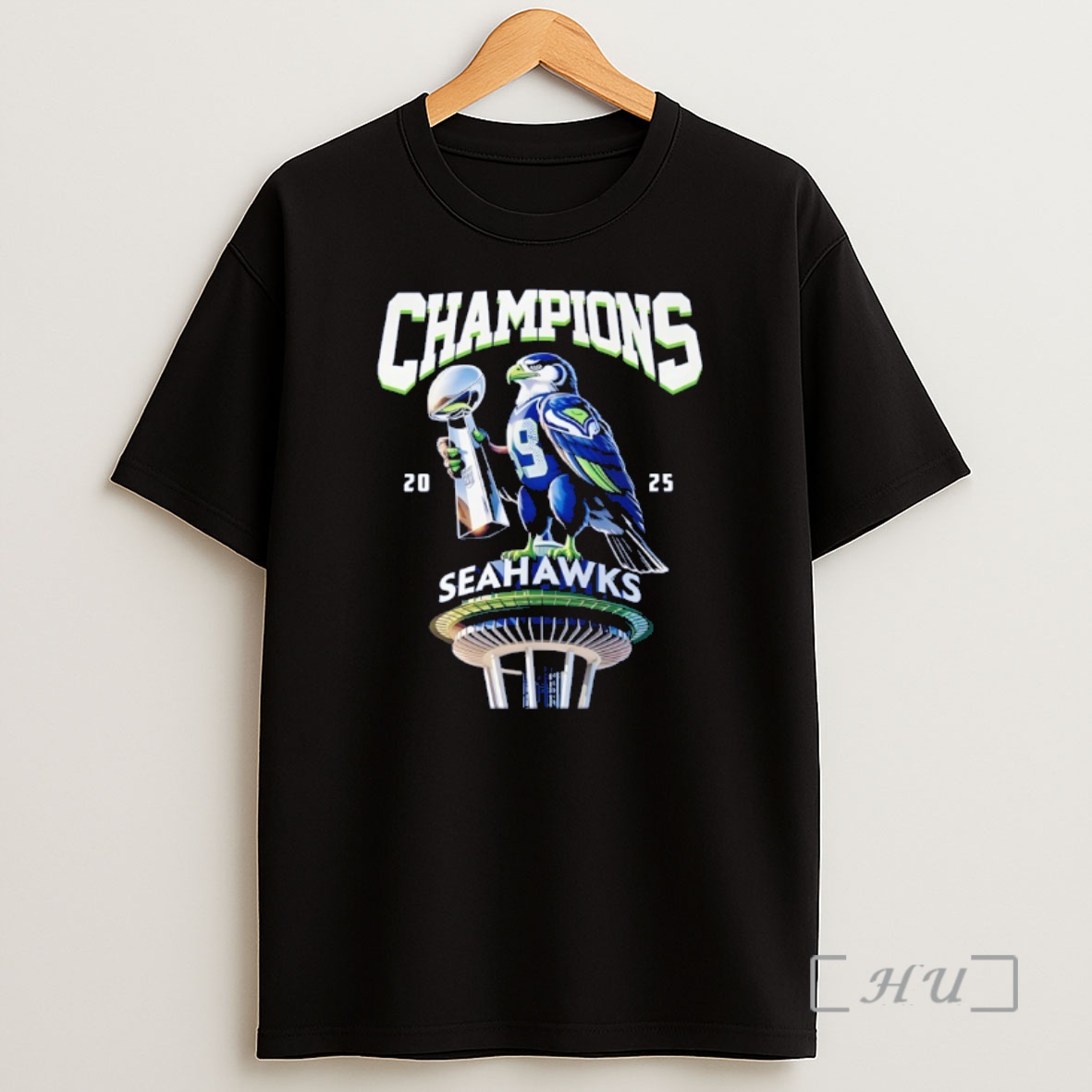 Officials Seattle Seahawks Super Bowl Lx Champions Trophy 2025 Shirt Sweatshirt Tee
