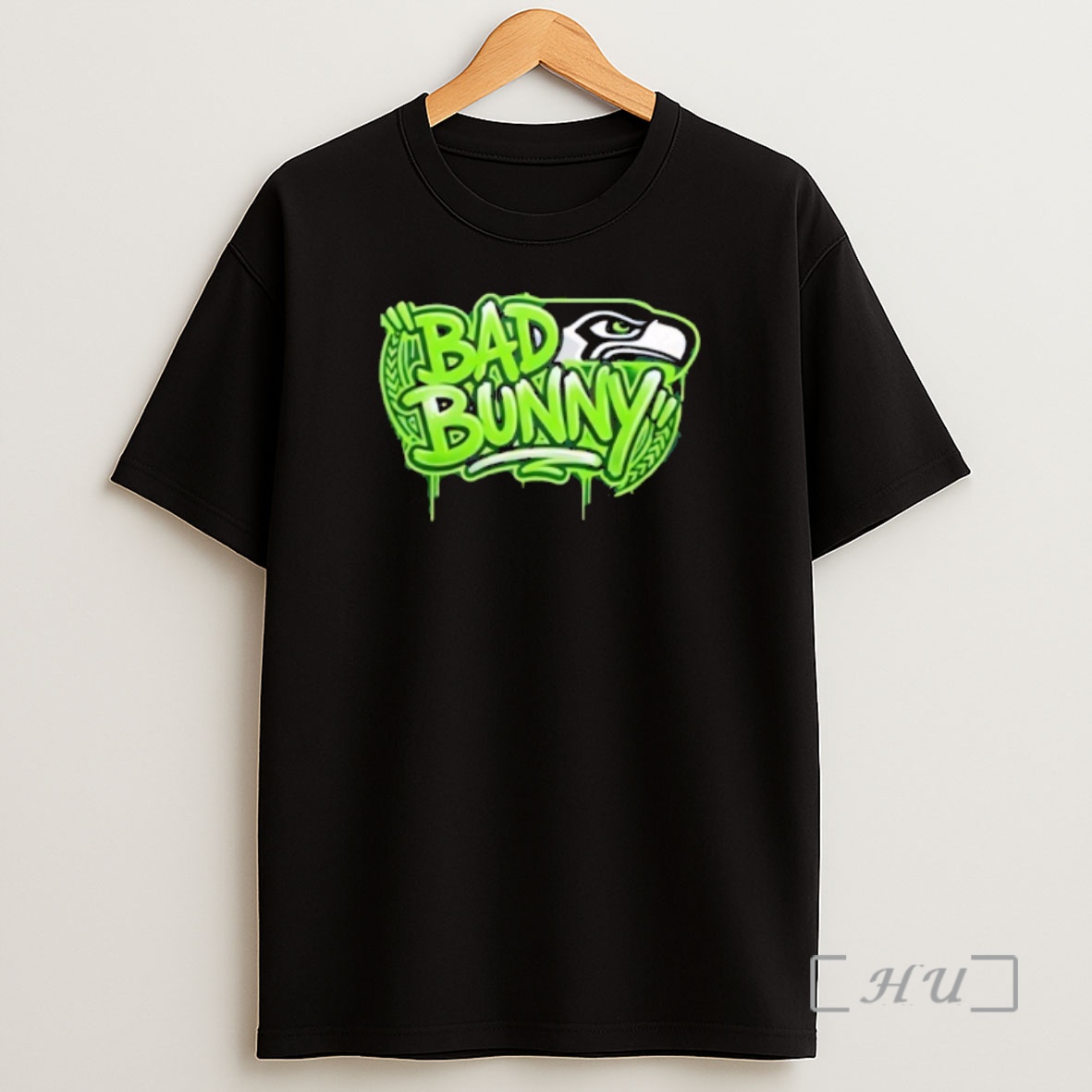 Officials Seattle Seahawks X Bad Bunny The Rabbits Reign The Hawk Glory Super Bowl 2026 Shirt Sweatshirt Tee
