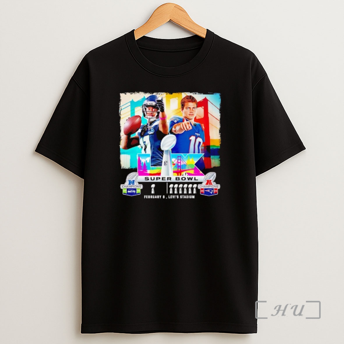Officials Seattle Seahawks Vs New England Patriots Super Bowl Lx Feb 8 Levis Stadium Vintage Shirt Sweatshirt Tee