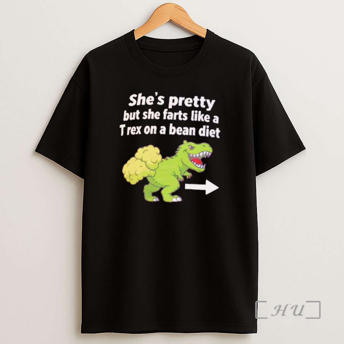 Officials Shes Pretty But She Farts Like A T Rex On A Bean Diet Shirt Sweatshirt Tee 1