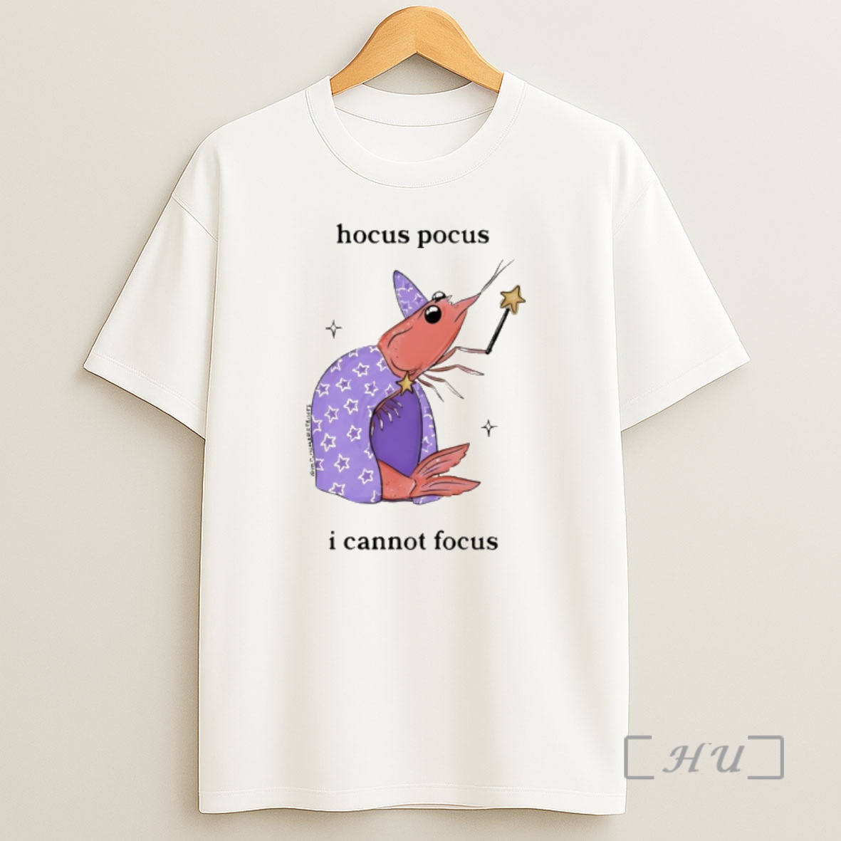 Officials Shrimp Witch Hocus Pocus I Cannot Focus Shirt Sweatshirt Tee