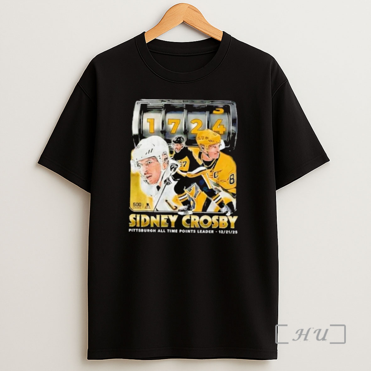 Officials Sidney Crosby Pittsburgh All Time Points Leader 1724 Shirt Sweatshirt Tee