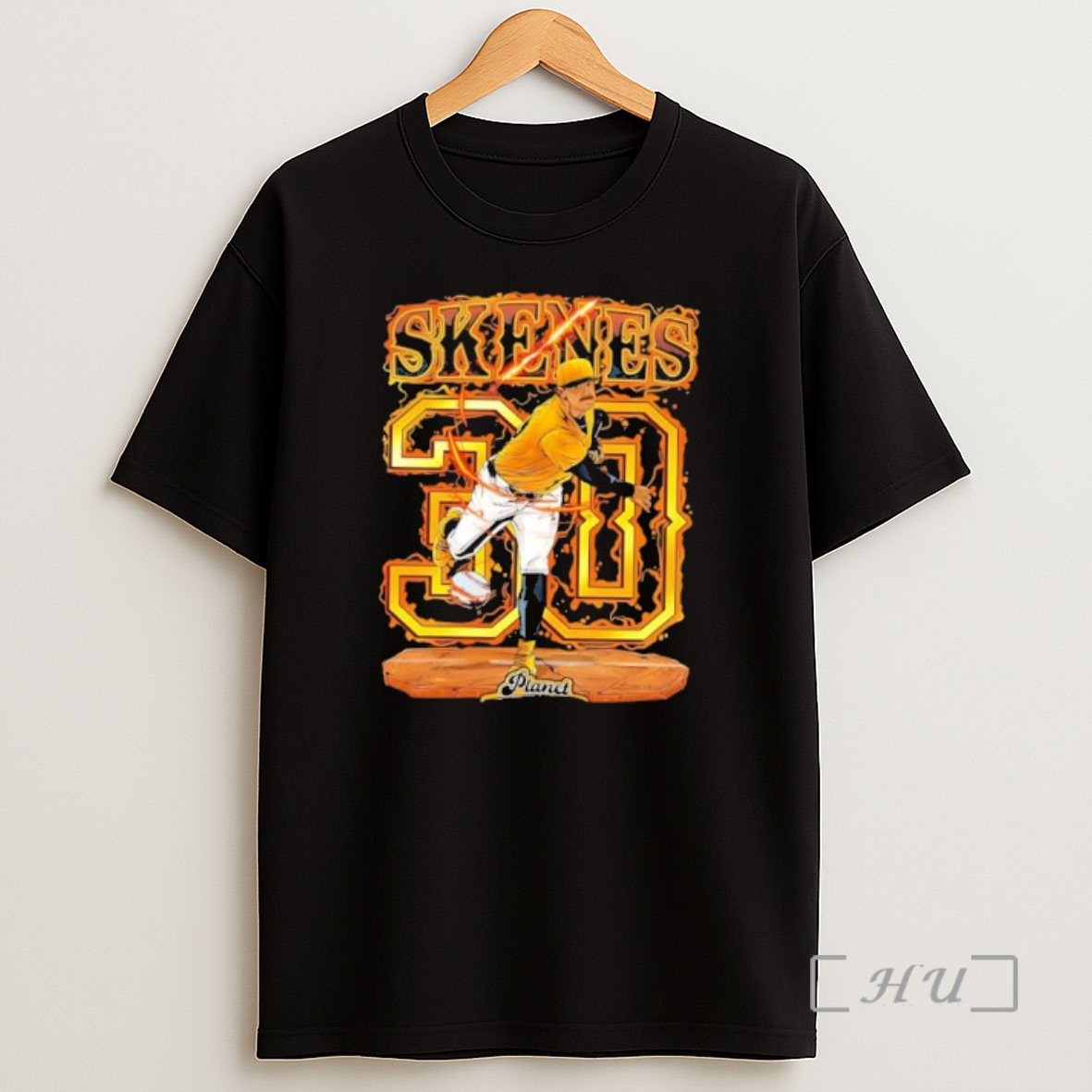 Officials Skenes 30 Planet Paul Skenes Pitcher Baseball Fire Shirt Sweatshirt Tee