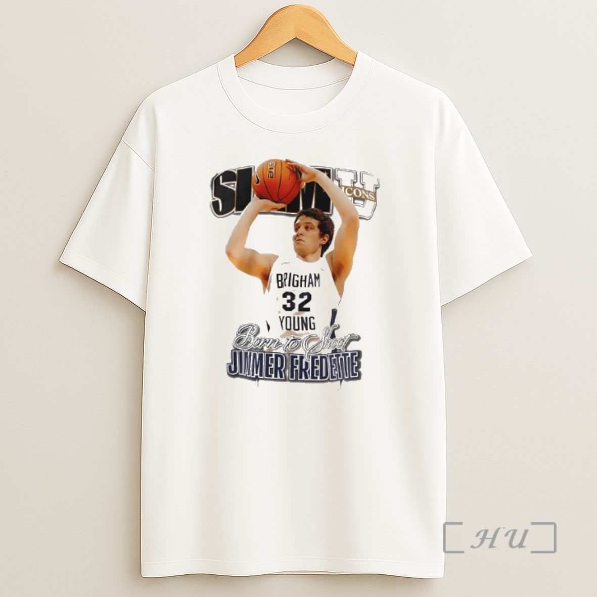Officials Slamu Jimmer Fredette Byu Cougars Born To Shoot Shirt Sweatshirt Tee