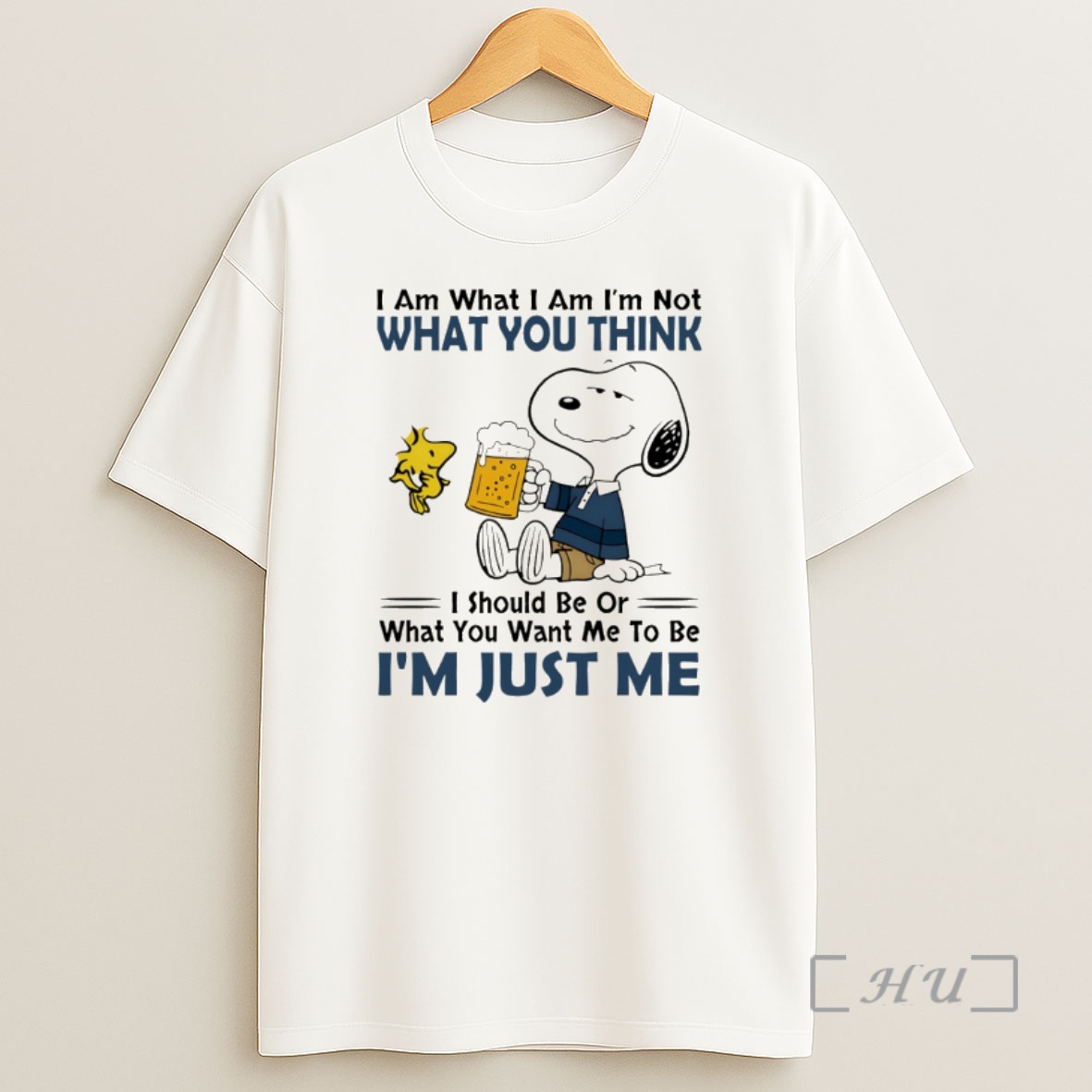 Officials Snoopy And Woodstock I Am What I Am Im Not What You Think I Should Be Or What You Want Me To Be Im Just Me Shirt Sweatshirt Tee