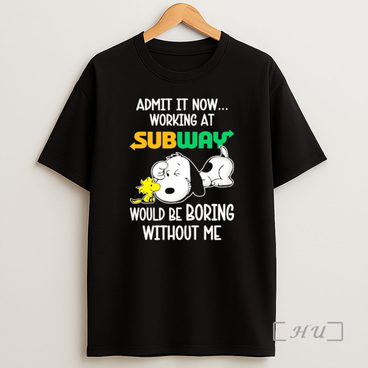 Officials Snoopy And Woodstock Subway Admit It Life Would Be Boring Without Me Shirt Sweatshirt Tee