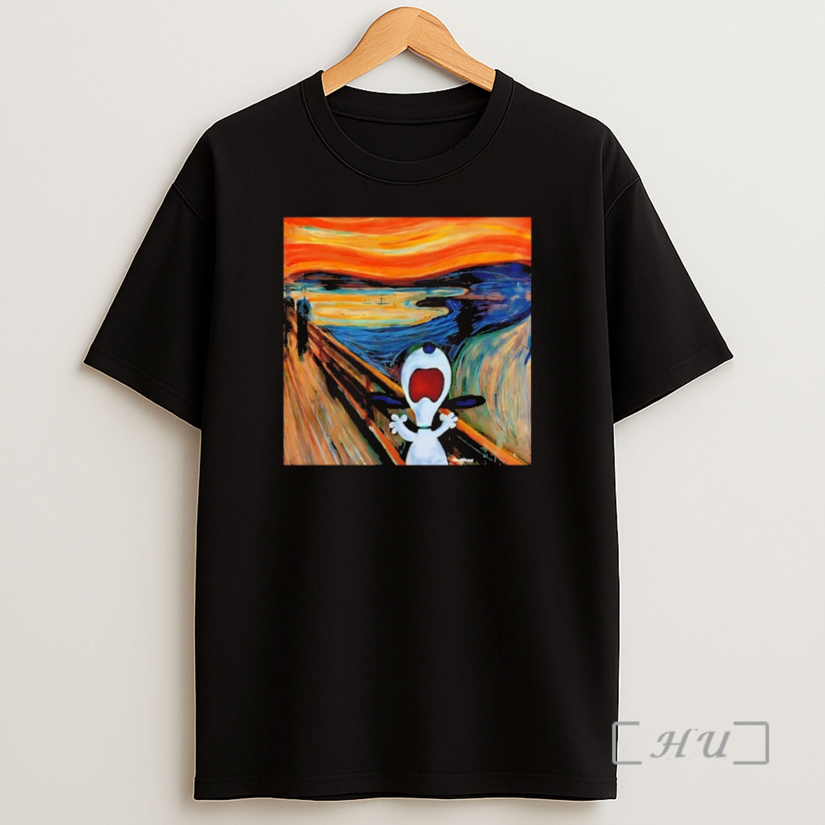 Officials Snoopy X The Scream Art Vintage Shirt Sweatshirt Tee