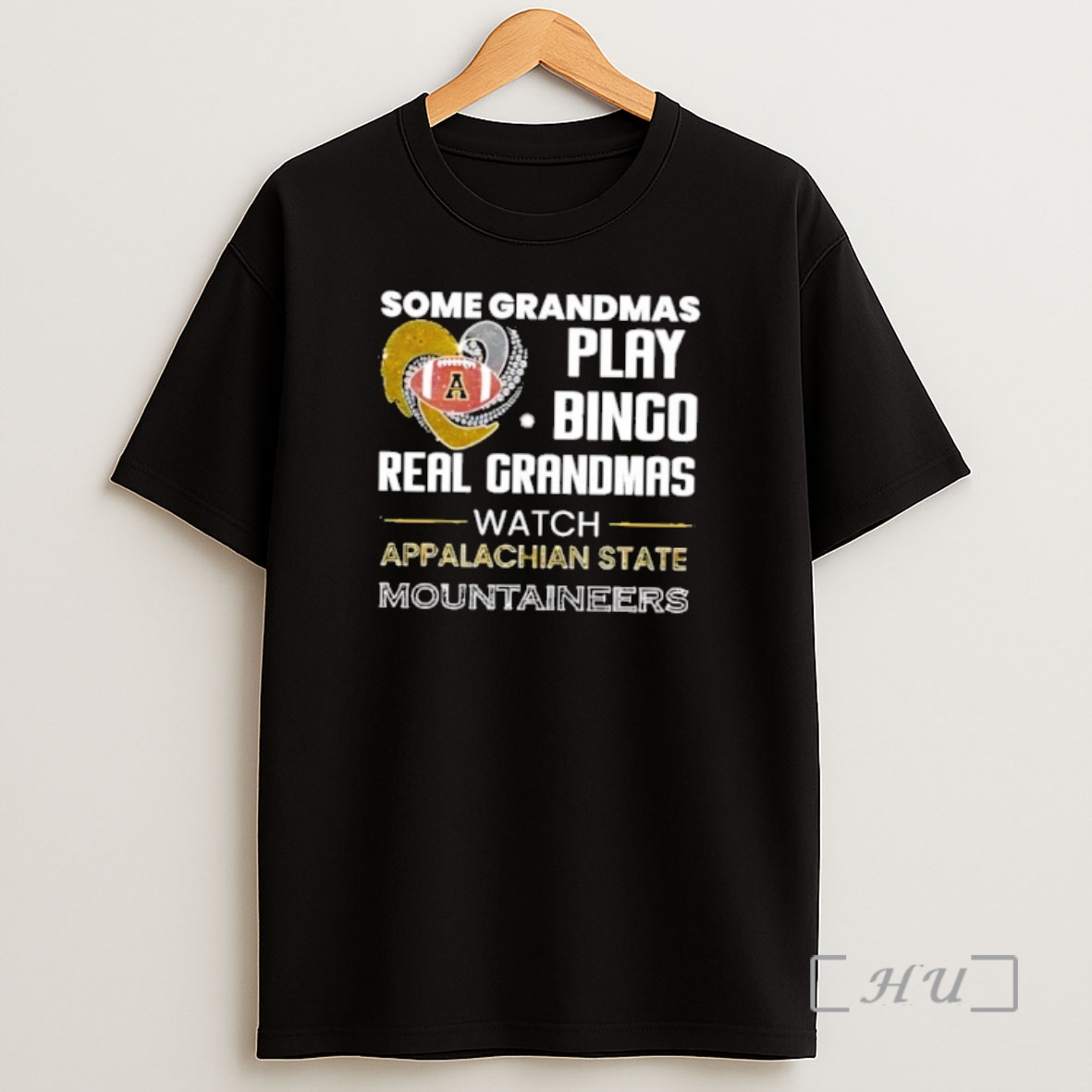 Officials Some Grandmas Play Bingo Real Grandmas Watch Appalachian State Mountaineers Shirt Sweatshirt Tee
