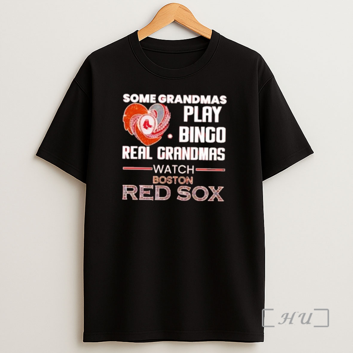 Officials Some Grandmas Play Bingo Real Grandmas Watch Boston Red Sox Shirt Sweatshirt Tee
