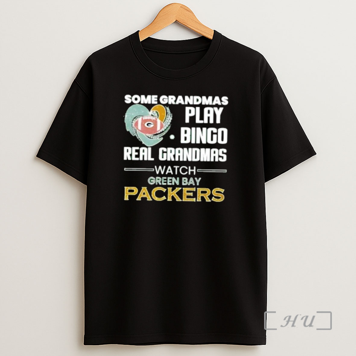 Officials Some Grandmas Play Bingo Real Grandmas Watch Green Bay Packers Shirt Sweatshirt Tee