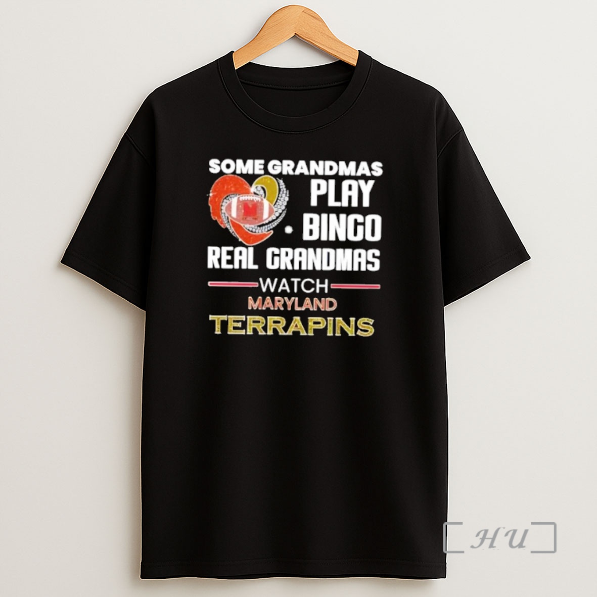 Officials Some Grandmas Play Bingo Real Grandmas Watch Maryland Terrapins Shirt Sweatshirt Tee