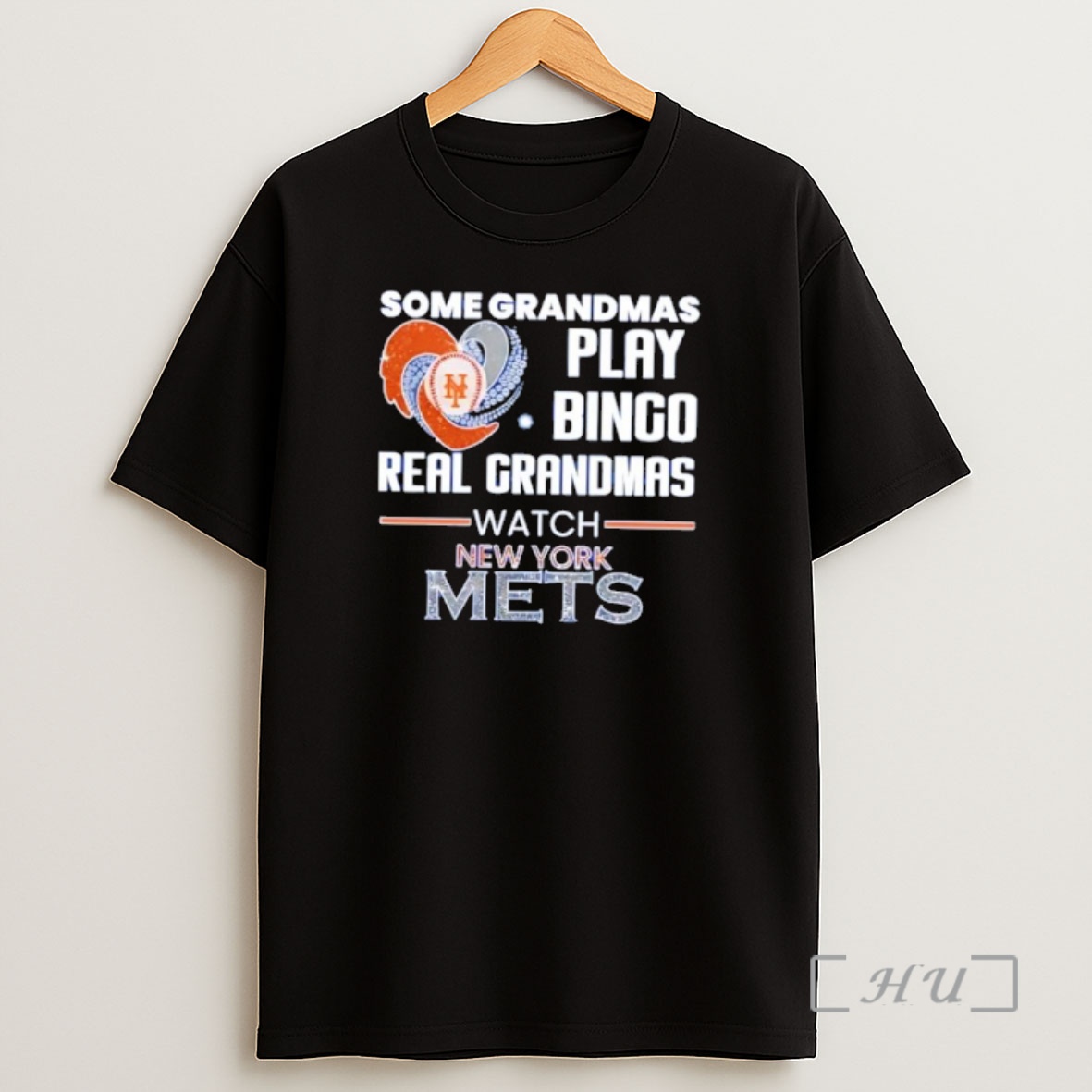Officials Some Grandmas Play Bingo Real Grandmas Watch New York Mets Shirt Sweatshirt Tee