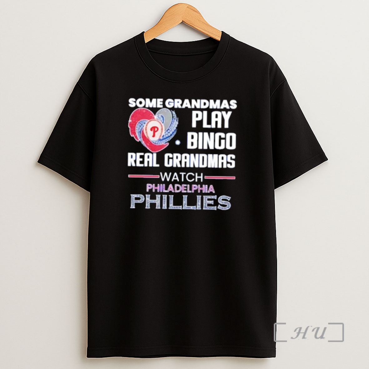 Officials Some Grandmas Play Bingo Real Grandmas Watch Philadelphia Phillies Shirt Sweatshirt Tee
