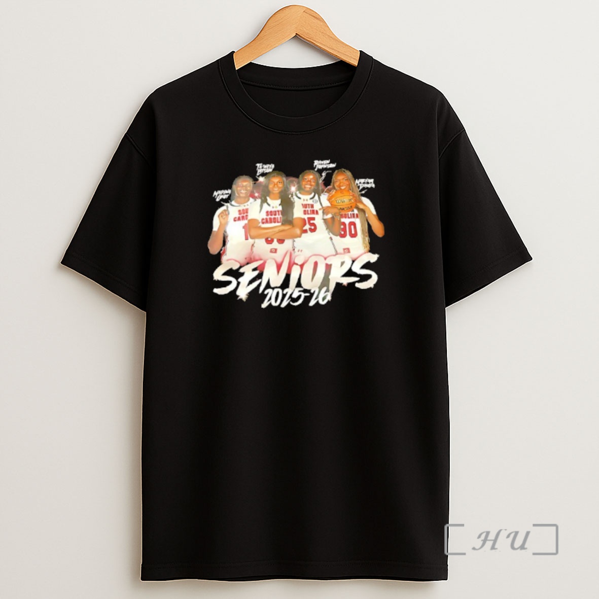 Officials South Carolina Gamecocks Womens Basketball Seniors 2025 26 Player Graphic Shirt Sweatshirt Tee
