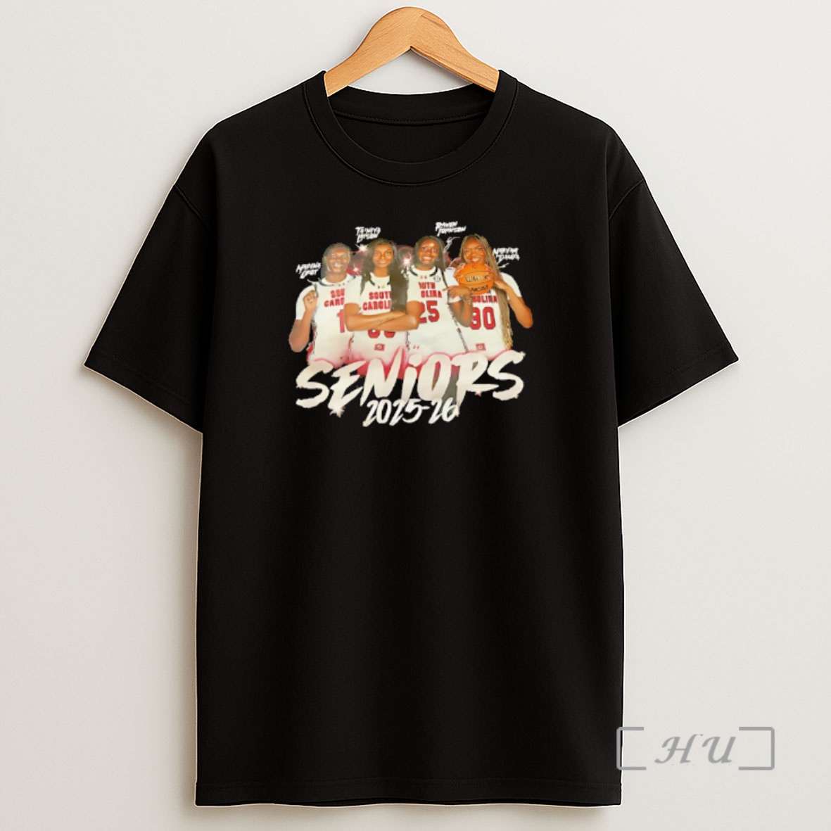 Officials South Carolina Womens Basketball Seniors 2025 26 Graphic Shirt Sweatshirt Tee
