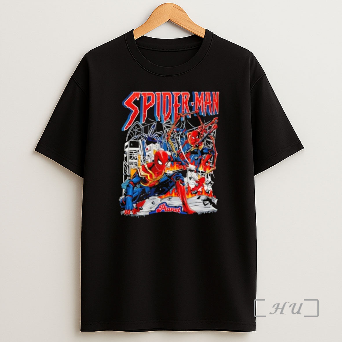 Officials Spider Man Planet Spider Man Web Fire City Shirt Sweatshirt Tee