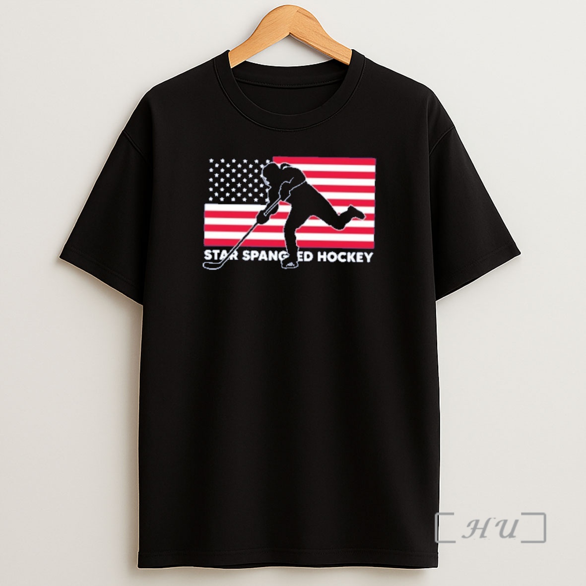Officials Star Spangled Hockey Usa 1 Shirt Sweatshirt Tee