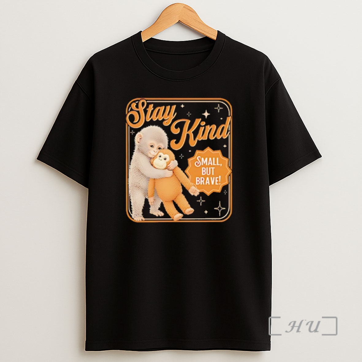 Officials Stay Kind Small But Brave Punch Monkey Shirt Sweatshirt Tee