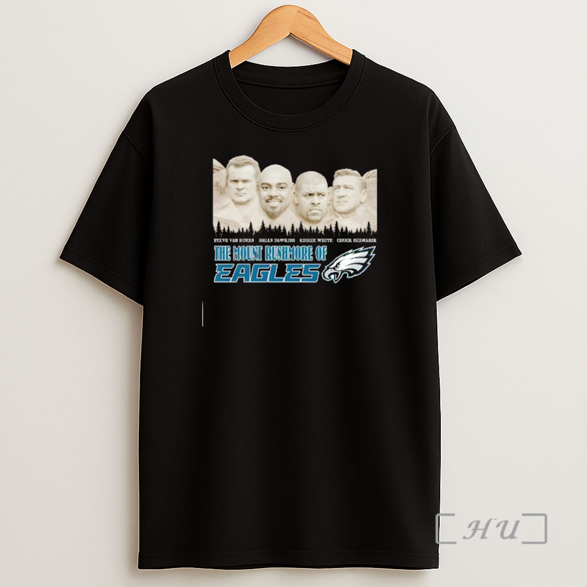 Officials Steve Van Buren Brian Dawkins Reggie White Chuck Bednarik The Mount Rushmore Of Philadelphia Eagles Shirt Sweatshirt Tee